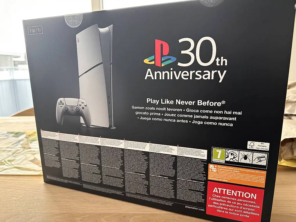 Sony Playstation PS5 30th Anniversary Edition Limited Slim