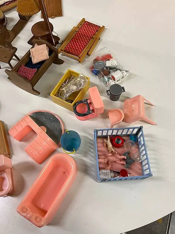 Puppenhaus Möbel Set Vintage Retro? ? Nostalgie