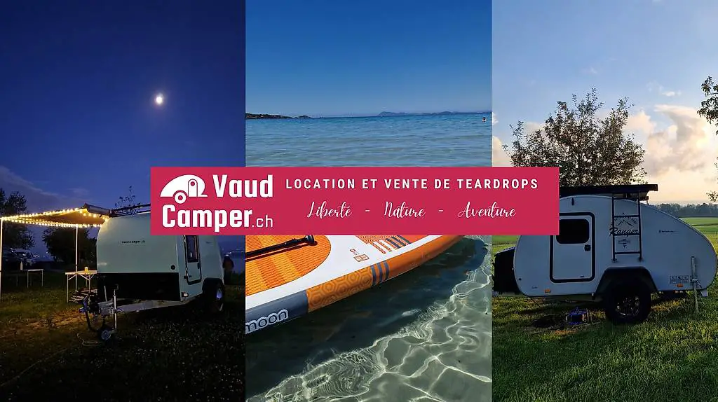 Teardrop à louer pour le weekend de Pentecote