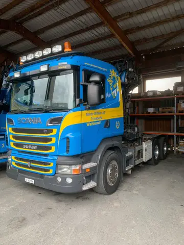 SCANIA, R 620 6x4, Holztransport