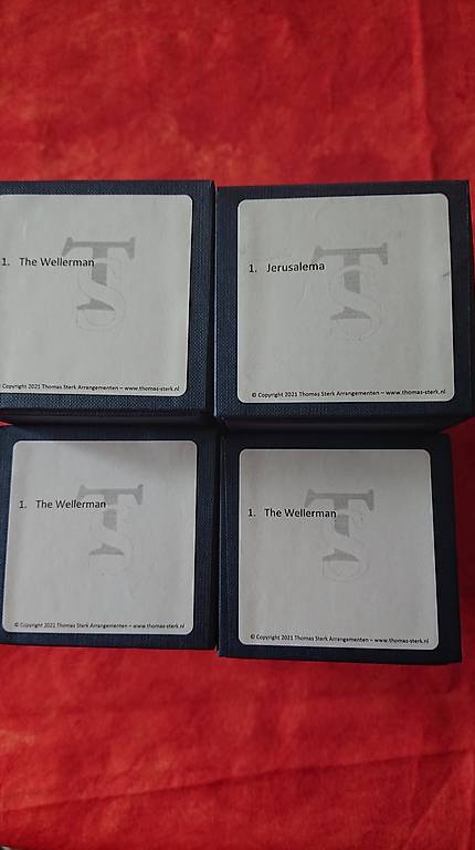 The Wellermann & Jerusalema > Drehorgel Notenrollen