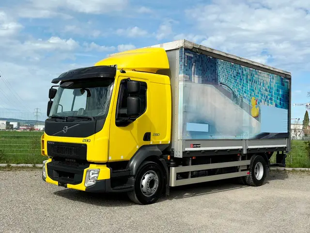 VOLVO, FL-280 4x2R, Brücke-Verdeck
