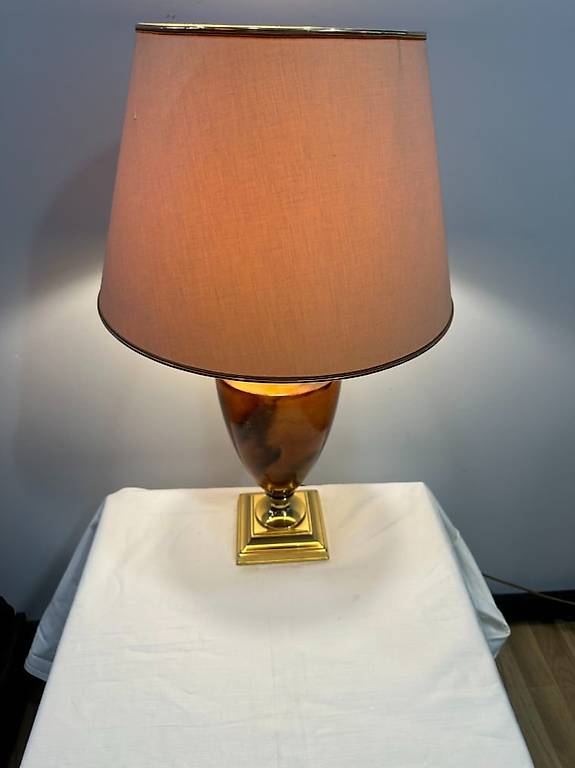 Designer Lampe/ Leuchte mit Messingsockel von Le Dauphine