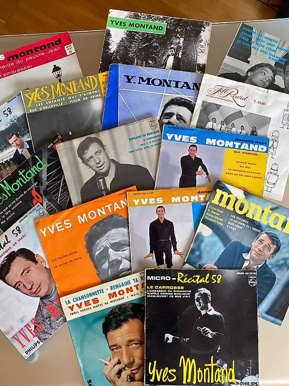 Vinyl Platten Yves Montand