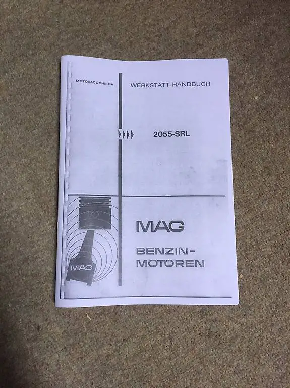 Werkstatthandbuch MAG Motor 2055