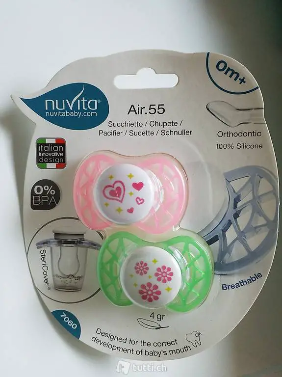 Nuggi ab 0m Marke Nuvita neu
