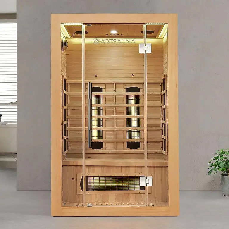 Infrarotkabine MAILAND120 mit Dual Technologie Sauna