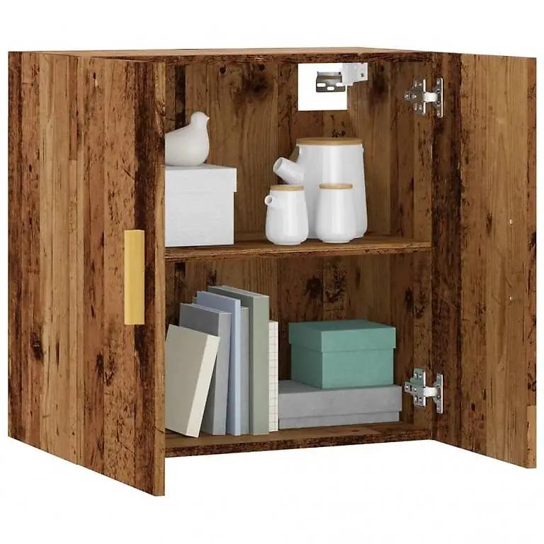 Wandschrank Altholz-Optik 60x31x60 cm Holzwerkstoff