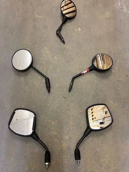 Specchietti Moto destro sinistro e pieghevole