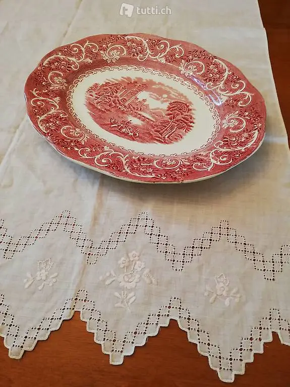 vassoio vintage ovale royal warwick - england