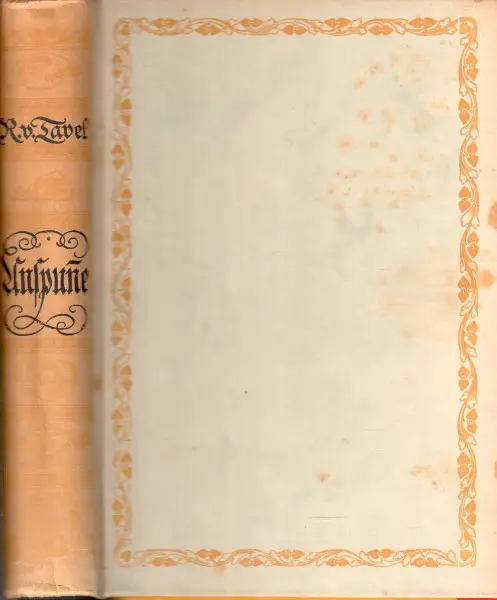 von Tavel, Unspunne. 1.Aufl.1924