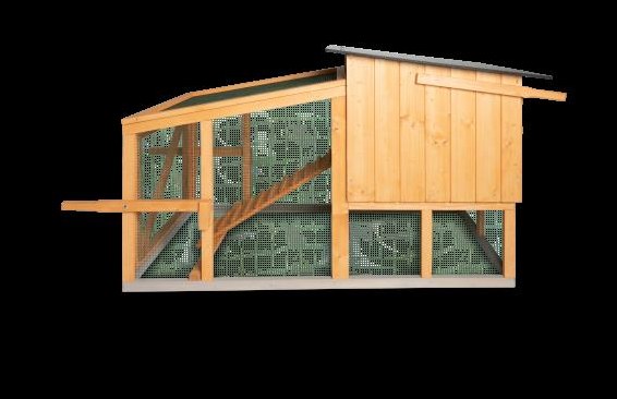 Kleintierstall / Meerschweinchenstall mit robuster Holzkonstruktion
