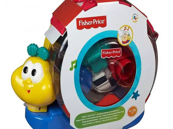  Escargot à musique Fisher Price