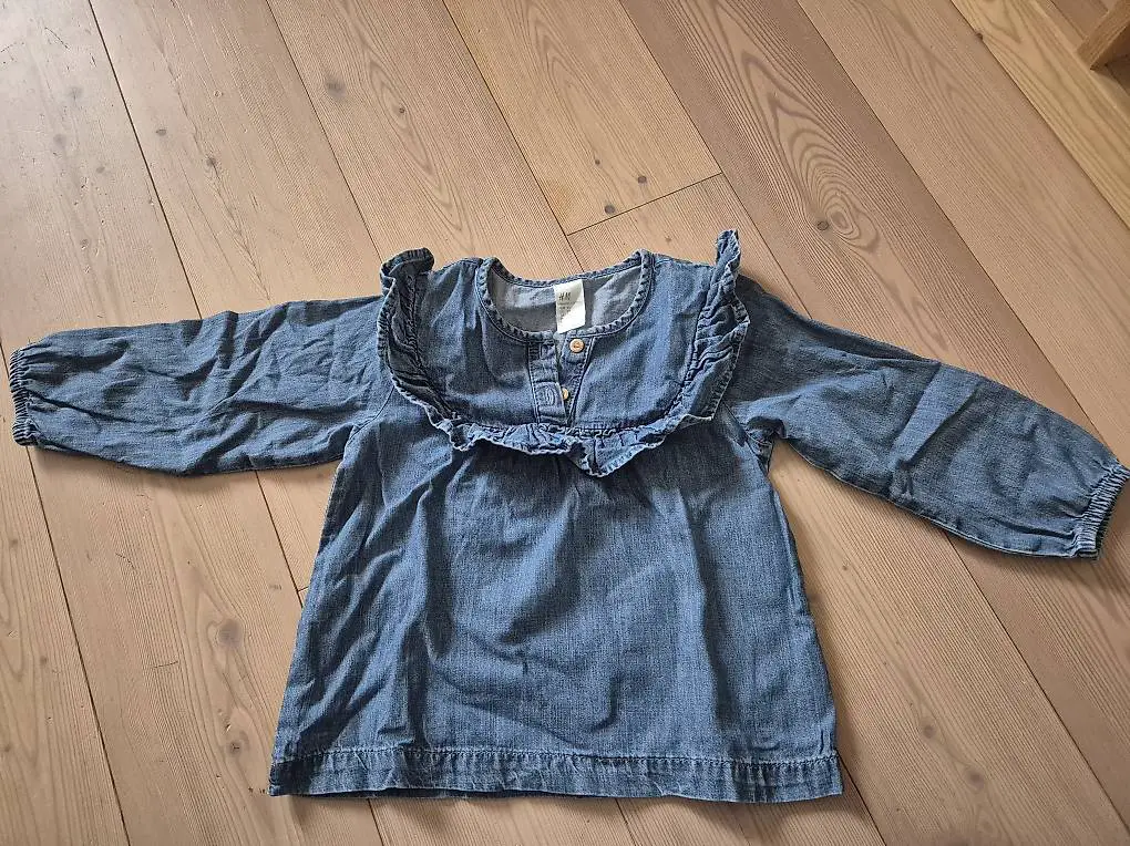 Jeansbluse Gr 92