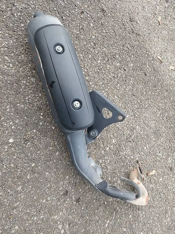 Auspuff Yamaha YQ 50 R MBK Nitro orig. Auspuff MBK - 5SB e13