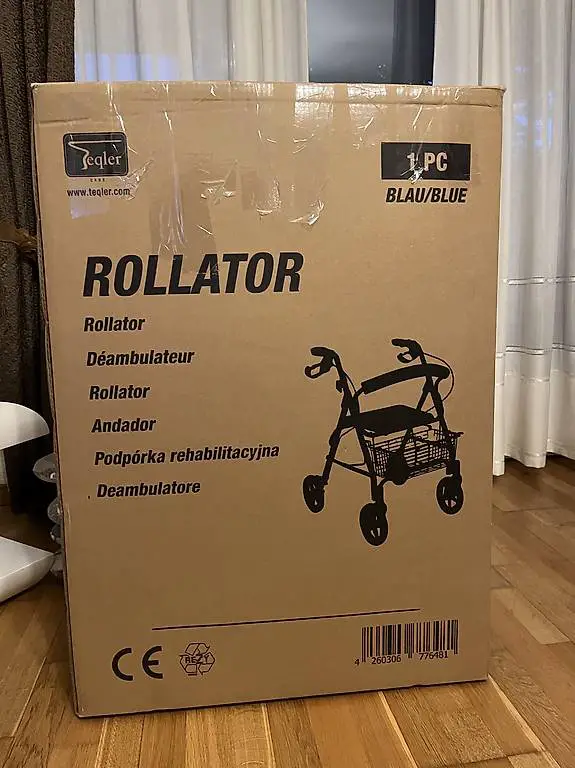 Rollator ganz neu