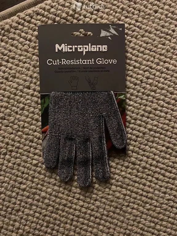 OVP Microplane Schutz-Handschuh beim kochen GR 9