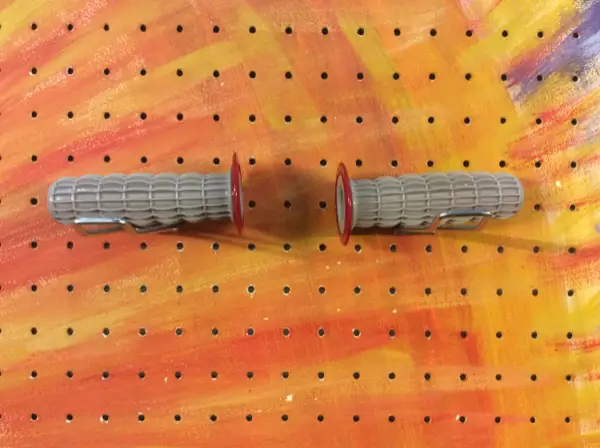 Lenkergriffe, BREV. MP Italy, für ein handgeschaltetes Mofa