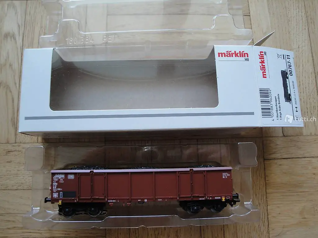 Märklin 00767-11 offener Güterwagen Eaos mit Kohle