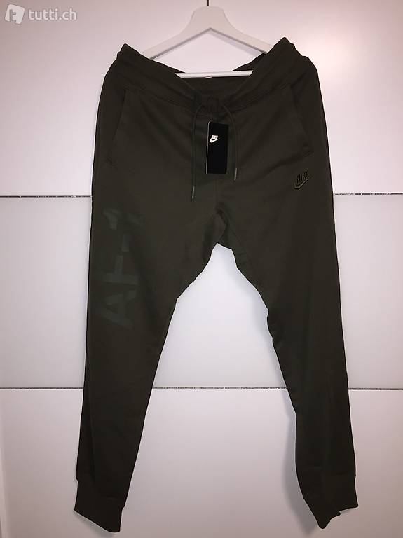 Originalverpackte NIKE Air Force 1 AF-1 Sweatpants Khaki