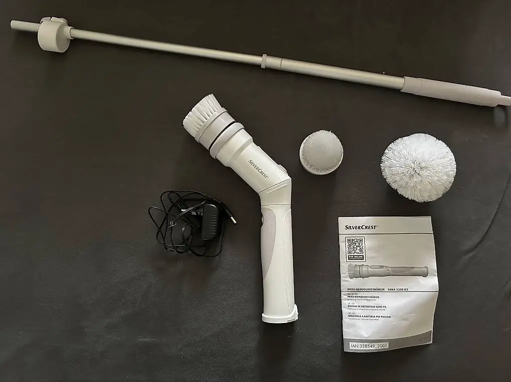 Akku-Reinigungsbürste