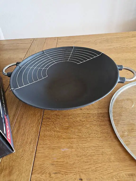 Wokpfanne Gusseisen Pfanne Topf Wok