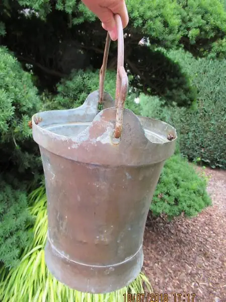  Kupferkessel, Kupfereimer, gross sehr alt