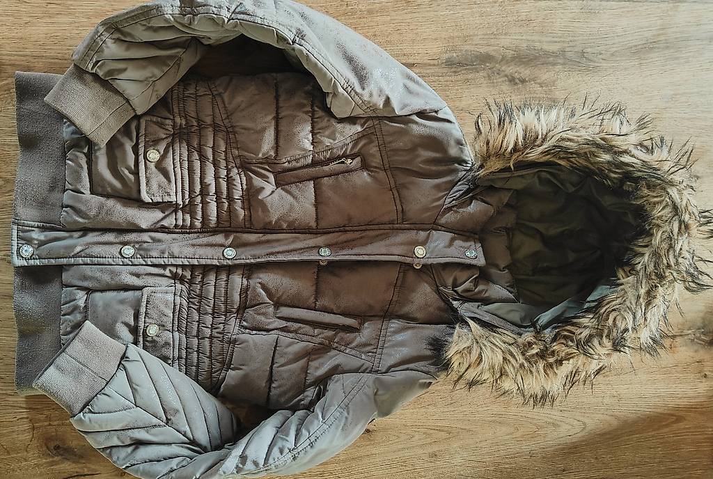 Geox Winterjacke beige-braun Grösse 140/146