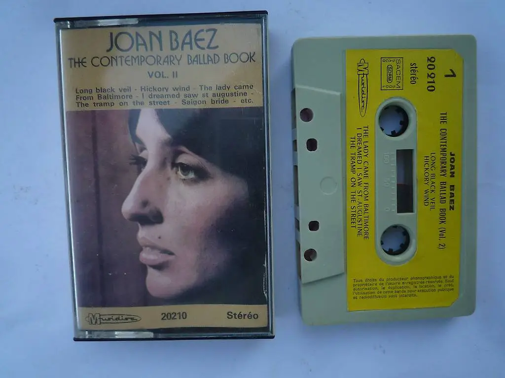 Musikkassette von Joan Baez