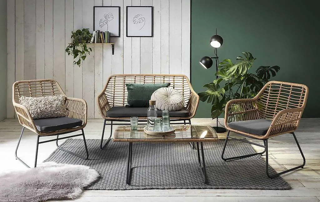 Sitzgruppe Koh-Lanta für drinnen und draussen