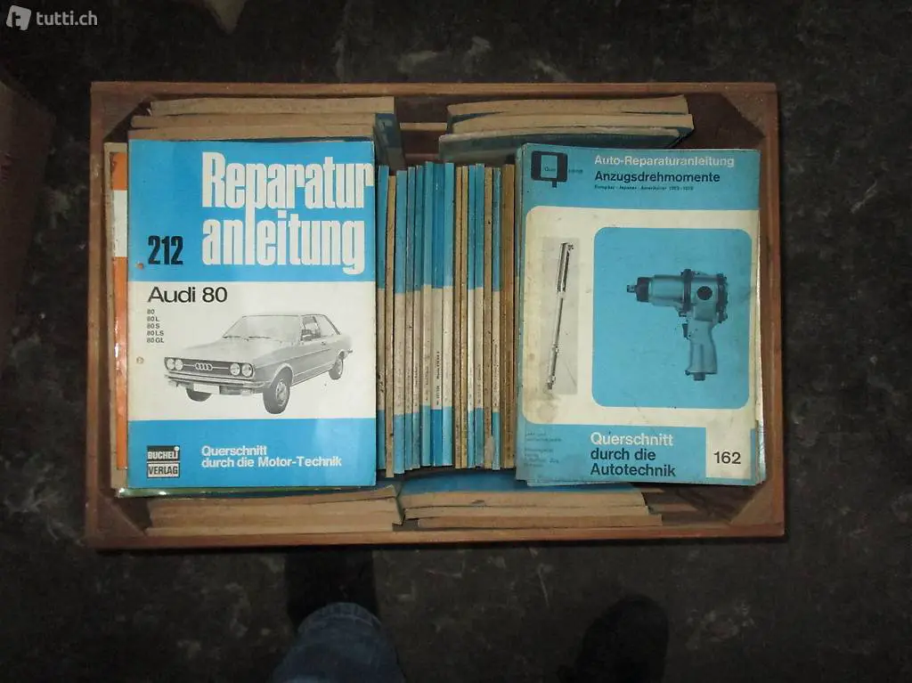 Reparatur Anleitungen original Bucheli Verlag