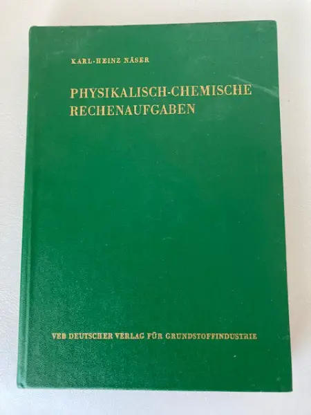 physikalisch-chemische rechenaufgaben