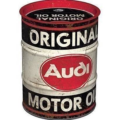 Oelfass-Design-Spardose-Audi Original