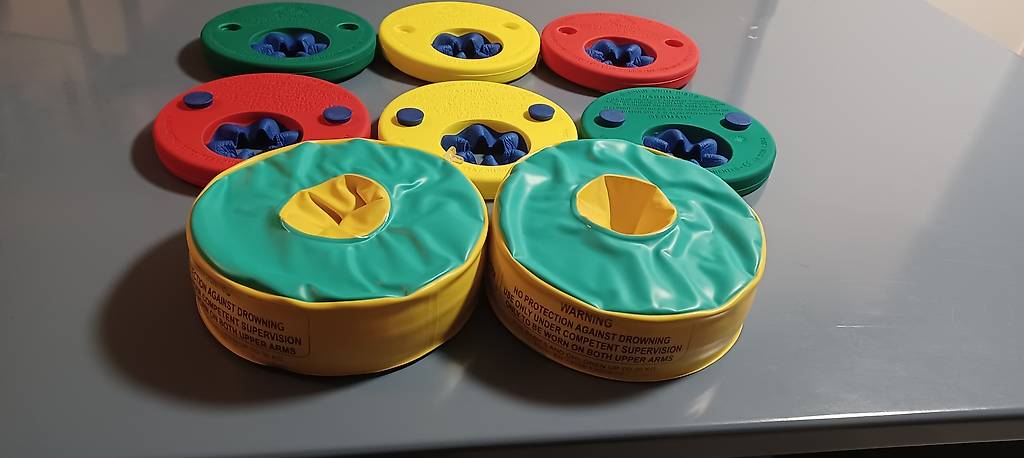 schwimmflügel "delphin swim discs"