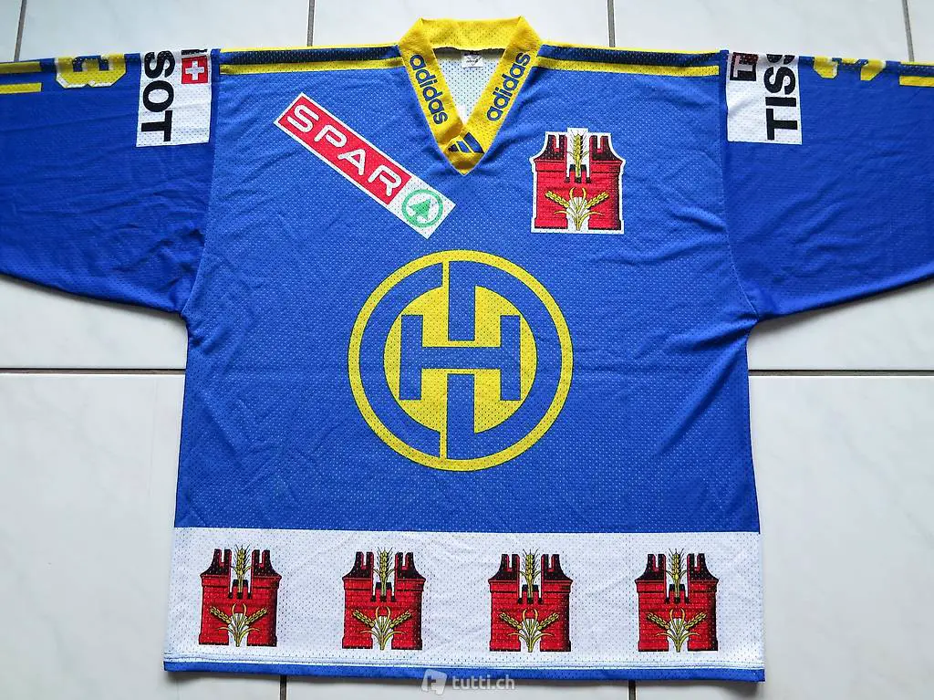 Original Eishockeytrikot vom HC Davos - HCD #3 NUMMELIN