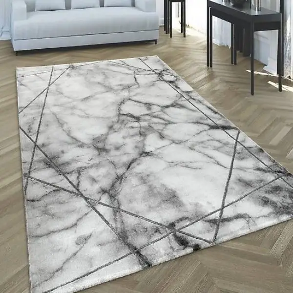  Teppich Marmor Look NEU