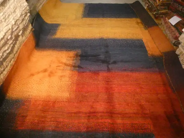 Gabbeh Design-Teppich handgeknüpft, neu, perfekter Zustand