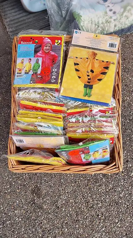 Regenmantel kinder neu