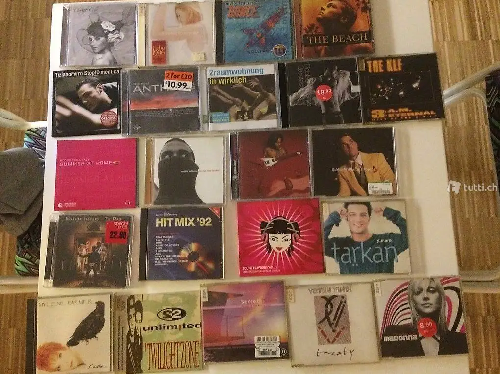 22 Musik-CD"s (Pop/Hits)