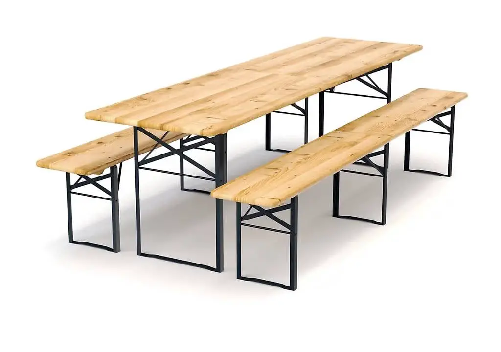 Festbank Bierzeltgarnitur 217 x 48/24 cm