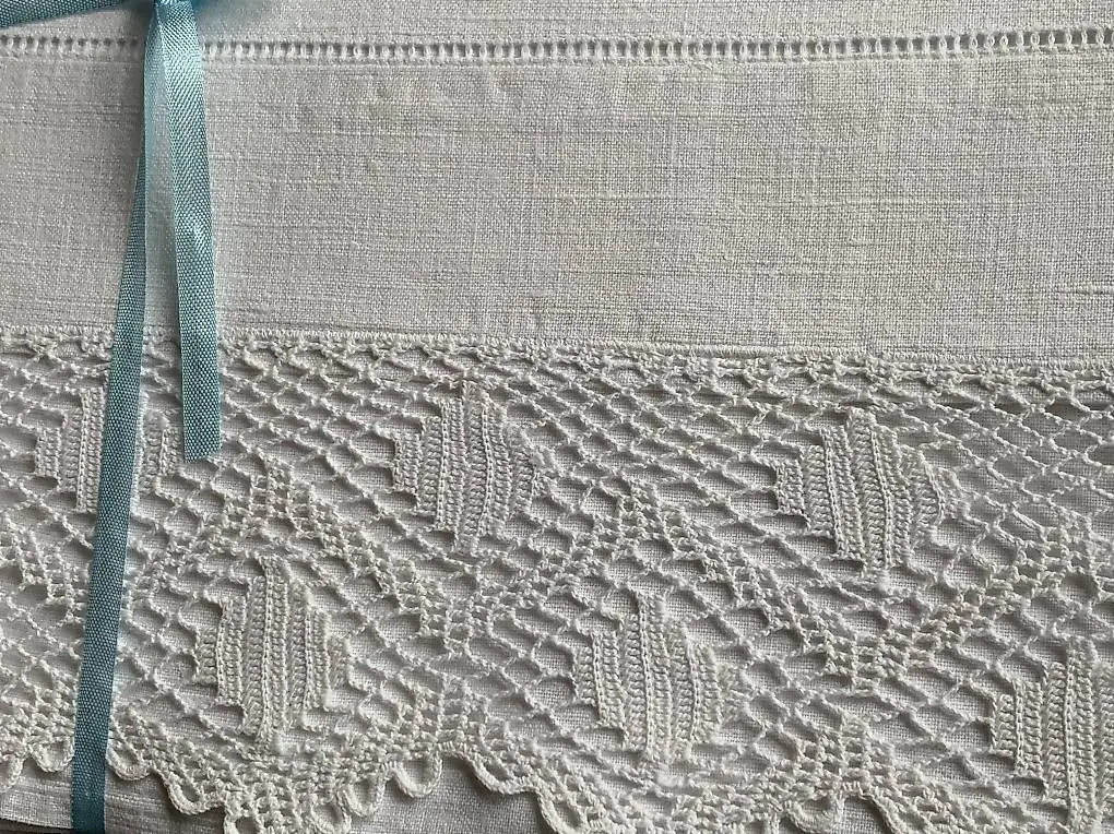 Leintuch aus den 40erJahren ALTLEINEN