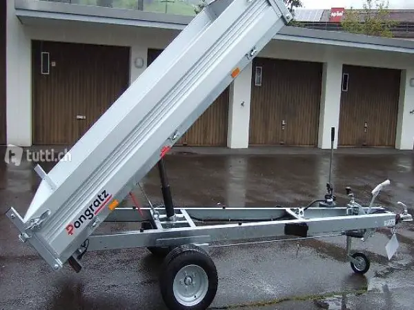  Neuer Rückwärtskipper Tema 1"500KG Elektrisch & Handpumpe