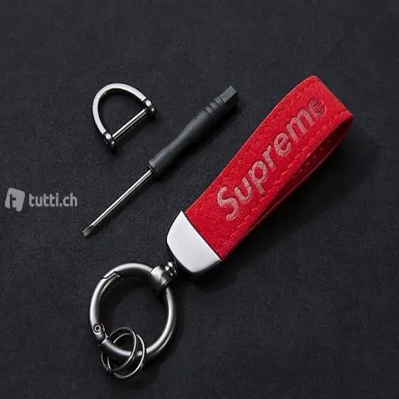  ROT SCHLÜSSELANHÄNGER (AUF WUNSCH MIT GRAVUR)