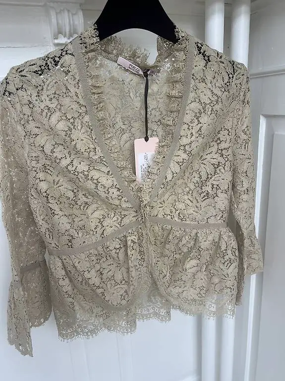 Red Valentino Jäckchen Spitze S beige NEU