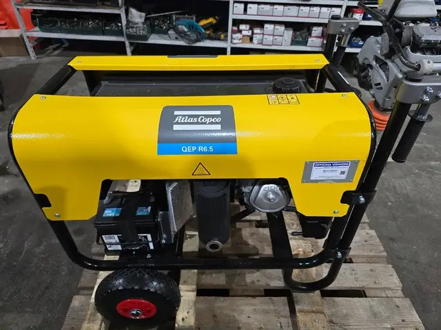 atlas copco, qep r 6, stromgenerator