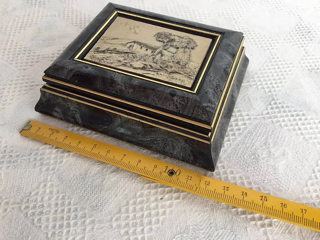 Silber Schmuckschatulle