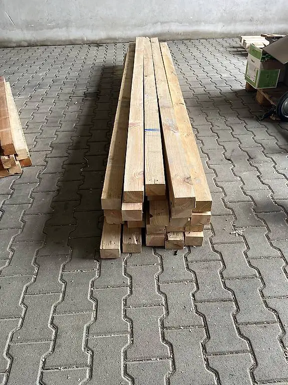 Holzbalken Holzlatten Leisten komplett Latten Bauholz