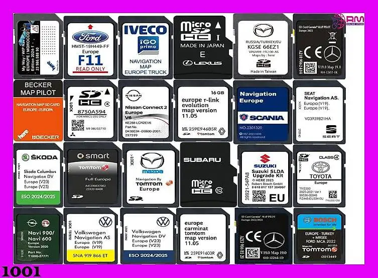 Navi karte Audi Vw Seat Skoda Smat ford fiat subaru renault