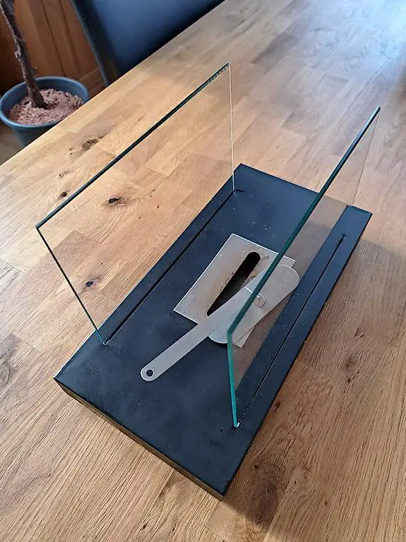 Tischdeko Bioethanol-Kamin