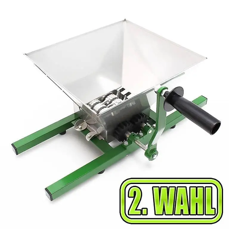 Manuelle Obstmühle 7 Liter Fruchtmuser Obsthäcksler Trauben